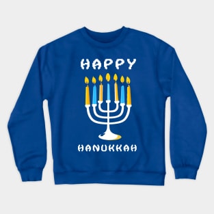 Happy Hanukkah Day Crewneck Sweatshirt